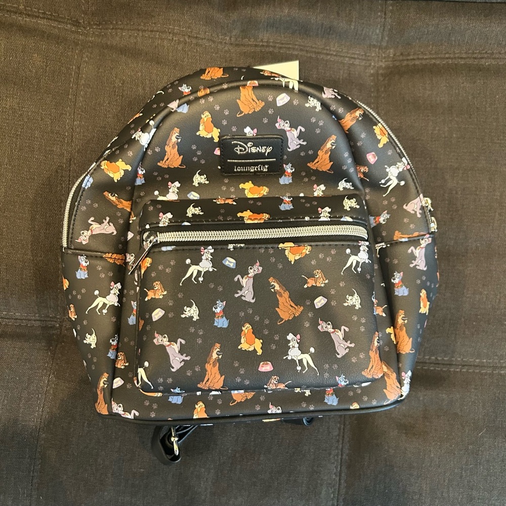 Disney bnwt lady and the trans lounge fly backpack